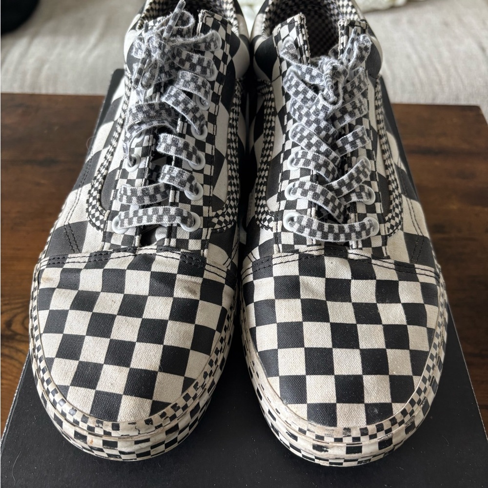 Checkered Black and White Men's Vans